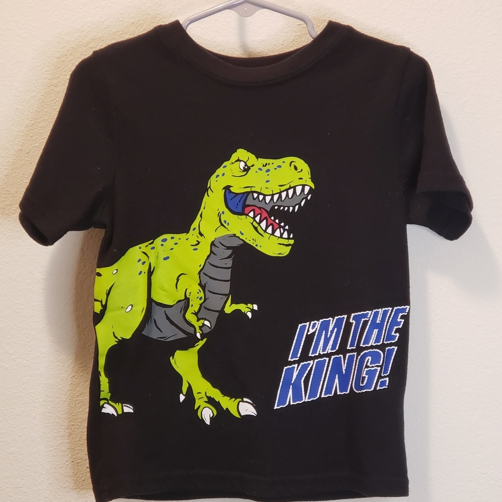 Garanimals Boys "I'm The King" Dinosaur T-Shirt size 3T